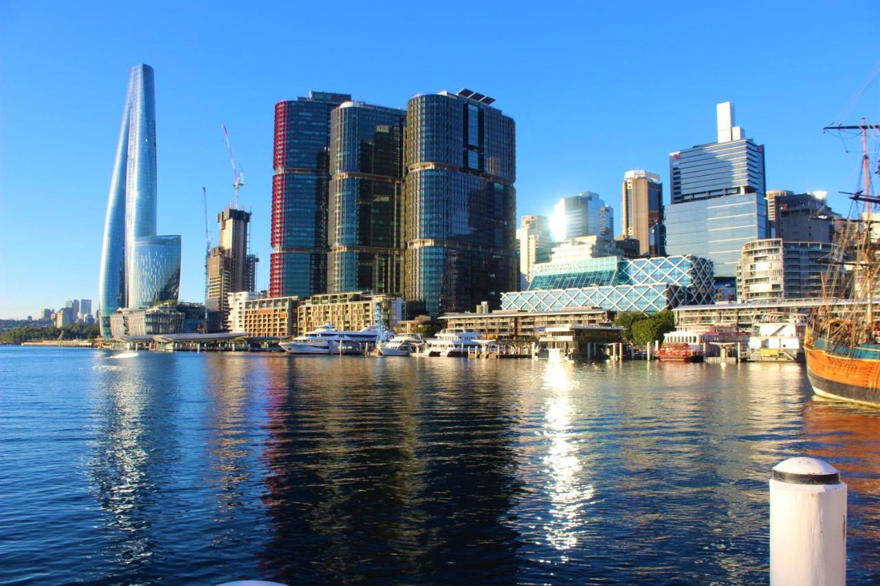 Spacious & Cosy 2 Bedroom Apartment In Darling Harbour 시드니 외부 사진
