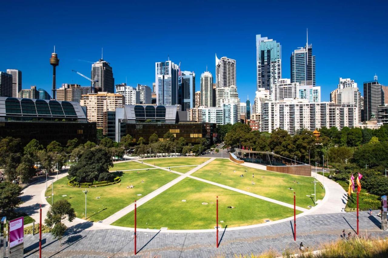 Spacious & Cosy 2 Bedroom Apartment In Darling Harbour 시드니 외부 사진